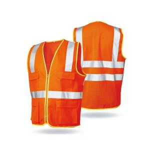 Reflekterende Motorcykel Vest med Hi Vis Reflective Tape
